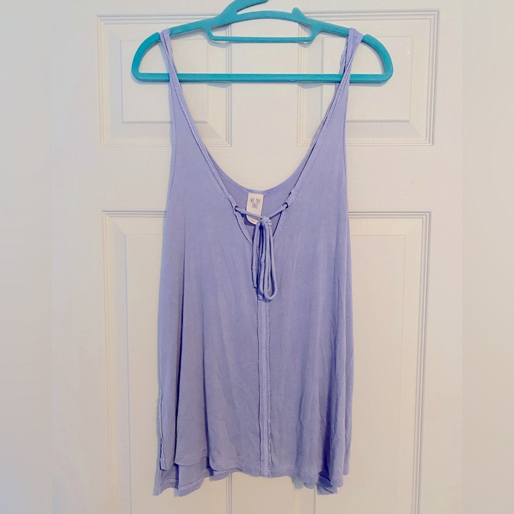 Free people, lavender tank top